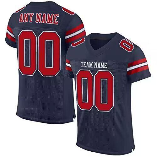 2024 Youth NFL custom throwback blue nike jersey